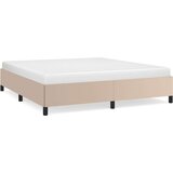  Posteljni okvir kapučino 160x200 cm umetno usnje, (20794809) | Shoptok.si
