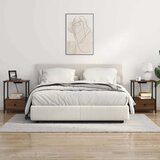  Noćni ormar Smeđi hrast 42 x 41 x 56 cm Konstruirano drvo | Eponuda.ba