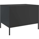 vidaXL Stolić za kavu crni 68 x 50 x 50,5 cm od hladno valjanog čelika | shoptok.hr