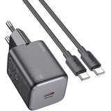 hoco. zidni punjač Type C + kabel Type C na Type C QC PD 20W N40 crni Cijene