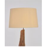 Kave Home Bela/rjava stoječa svetilka s tekstilnim senčilom (višina 175 cm) Powell – | Shoptok.si