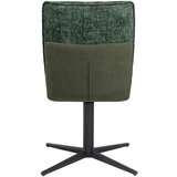 Novel stol, kovina, tekstil zelena | Shoptok.si