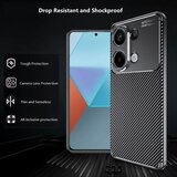Techsuit CarbonFiber maska za Xiaomi Poco X6 Pro – crna | shoptok.hr