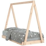  Otroški posteljni okvir 70x140 cm trdna borovina, (20787733) | Shoptok.si