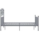  Za krevet sivi metalni 120 x 200 cm | shoptok.hr