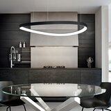 Ideal Lux led luster na sajli gemini LED/36W/230V 4000K prečnik 42,5 cm cri 90 crna | Eponuda.com