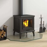 Staklena ploča za kamin šesterokutna 80 x 50 cm | shoptok.hr