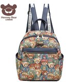 Henny Bear Ranac H-1172 green bear 25x15x31 Cene