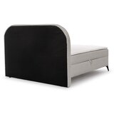 Ropez Svetlo siva boxspring postelja s prostorom za shranjevanje 160x200 cm Ornes – | Shoptok.si