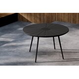 Venture Home San Vito okrugli vrtni blagovaonski stol ⌀120 cm, crni Slike