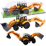  Large Backhoe Loader Agricultural Construction Mobile Yellow | Shoptok.si