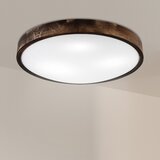  plafonsko svetlo oak smoky slim 3xE27/15W/230V prečnik 47 cm hrast/tamno braon | Eponuda.com