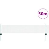  Zavarljena žičana ograda s 22 U stupova Zelena 0.4x50 m čelik | shoptok.hr