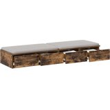  Ladice za krevet s ladicama Dimljeni hrast 120 x 36,5 x 16,5 cm | Eponuda.com