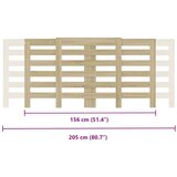  Pokrov za radijator hrasta sonome 205x21 5x83 5 cm | shoptok.hr
