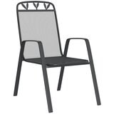 Modern Living Vrtni Stol Bratislava 2, Temno Siva | Shoptok.si