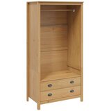 Ormarić Medeno smeđa 84 x 50 x 170 cm Čvrsto borovo drvo | shoptok.hr
