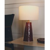 Kave Home Crvena/bijela stolna lampa s tekstilnim sjenilom (visina 49 cm) Drava – | shoptok.hr