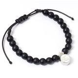 REAL MADRID Black Bead zapestnica | Shoptok.si