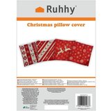 Ruhhy božićne ukrasne jastučnice 45 x 45 cm, set 4 kom, lanene | shoptok.hr