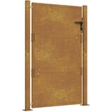  Vrtna vrata 100x125 cm Corten čelik | shoptok.hr