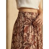 Sinsay Midi suknja od viskoze s cvjetnim uzorkom | shoptok.hr