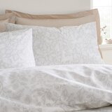 Bianca Sivo-bež pamučna posteljina za bračni krevet 200x200 cm Woodland – | shoptok.hr