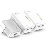 Tp-link TL-WPA4220 TKIT AV600 300Mbps brezžični 3-pack powerline starter kit adapter Cene