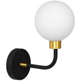 Toolight Zidna Svjetiljka APP1301-1W Crna Zlato | shoptok.hr