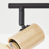 Brilliant Spot svetlo KERRY 3xE27/40W/230V crna/bambus | Eponuda.com