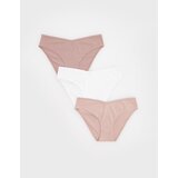 Reserved komplet 3 bikini spodnjih hlačk - rjava Cene