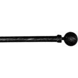 Luance razvlačna garnišna set 120-210cm gaia finial crno/srebrna Cene