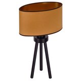  Duolla - Stona lampa OVAL VEGAN 1xE27/15W/230V prečnik 30 cm braon | Eponuda.com
