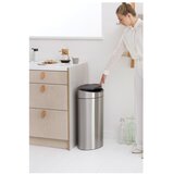 Brabantia Željezna kanta za smeće na dodir u mat srebrnoj boji 40 l Touch Bin – | shoptok.hr