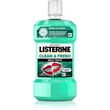 Listerine Clean & Fresh Mild Taste Mouthwash ustna vodica brez alkohola, primerna za zobe z zobnim aparatom 500 ml unisex Cene