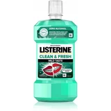 Listerine Clean & Fresh Mild Taste Mouthwash ustna vodica brez alkohola, primerna za zobe z zobnim aparatom 500 ml unisex