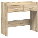 vidaXL Konzolna stolica Hrast sonoma 90 x 35 x 80 cm Konstruirano drvo - Hrast sonoma | shoptok.hr