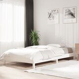 The Living Store Postelja bel 90x190 cm trdna borovina - Postelja, (21660330) | Shoptok.si