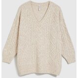 Marisse Women's Sweater Z-Sw-4536 L.Beige Mel | Shoptok.si