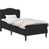  Okvir za krevet s uzglavljem Crna 100 x 200 cm Baršun - Crna 100 x 200 cm | shoptok.hr