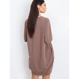 BASIC Feel Good Dress-RV-TU-5184.93P-brown | Shoptok.si