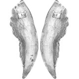  Skulptura Krila 2 pcs Srebrno 31 x 5 x 91 cm Aluminij | shoptok.hr