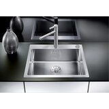 Blanco sudoper CLARON 550-IF/A InFino INOX 18/10, s dalj.upr. PushControl | shoptok.hr
