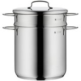 Wmf Lonec za testenine iz nerjavečega jekla s pokrovom Cromargan® Mini, ⌀ 18 cm | Shoptok.si