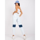 RUE PARIS Jeans trousers-RO-SP-PNT-N10.50P-light blue | shoptok.hr