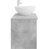  Set namještaja za kupaonicu 2 kom. Betonska siva 49,5 x 44,5 x 80 cm | shoptok.hr