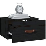  Zidni noćni ormarići 2 kom Crna 40 x 29,5 x 22 cm | shoptok.hr