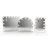  Okroglo toaletno ogledalo z LED osvetlitvijo Hollywood Gloette InnovaGoods 9 Žarnice | Shoptok.si