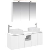  Set ormarića za kupaonicu 4 kom. Bijela Konstruirano drvo | shoptok.hr