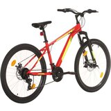 Kolo brdski bicikl 21 brzina kotači od 27,5 " okvir od 38 cm crveni | shoptok.hr